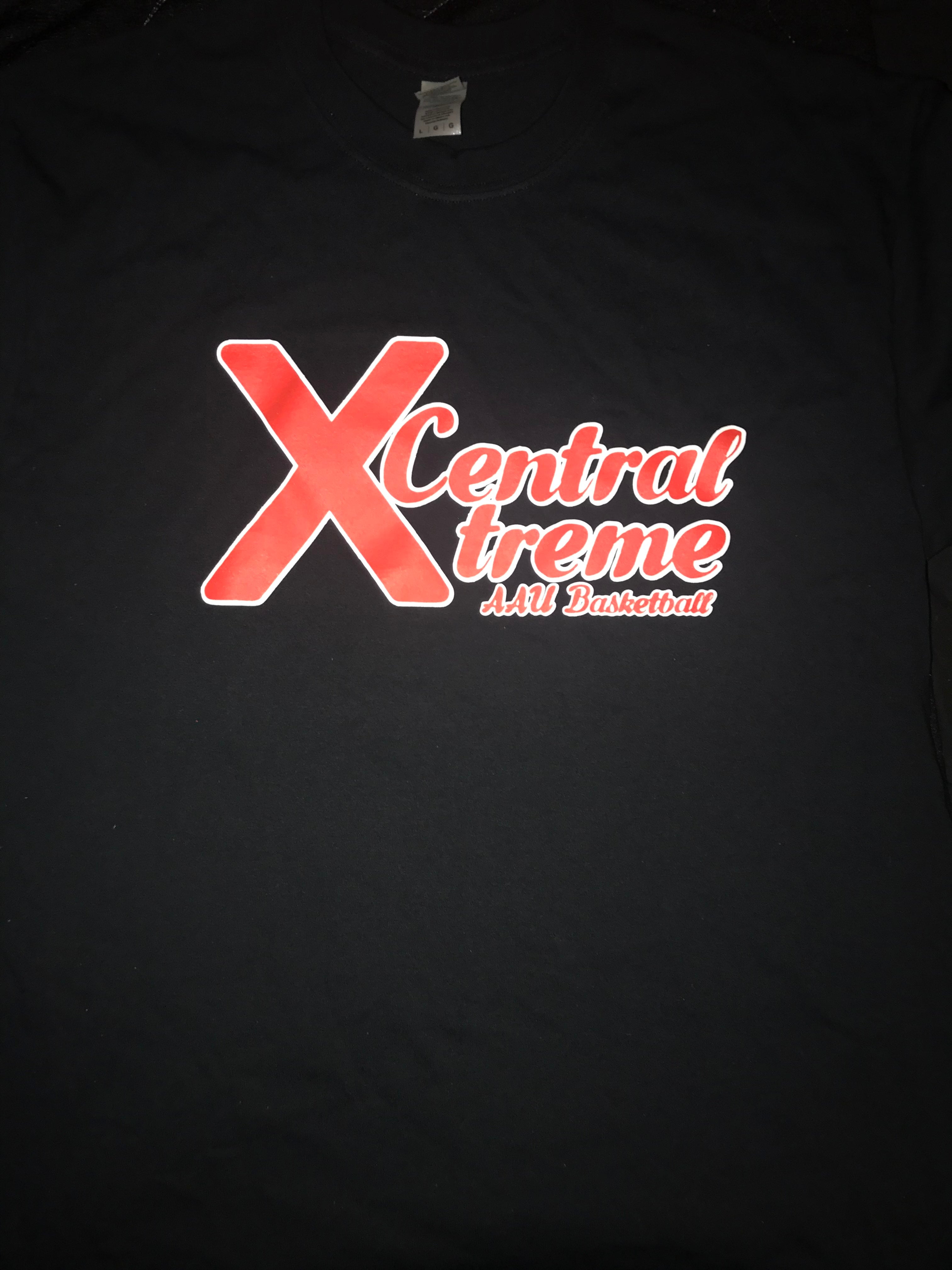 Central Xtreme Black Short Sleeve T-Shirt