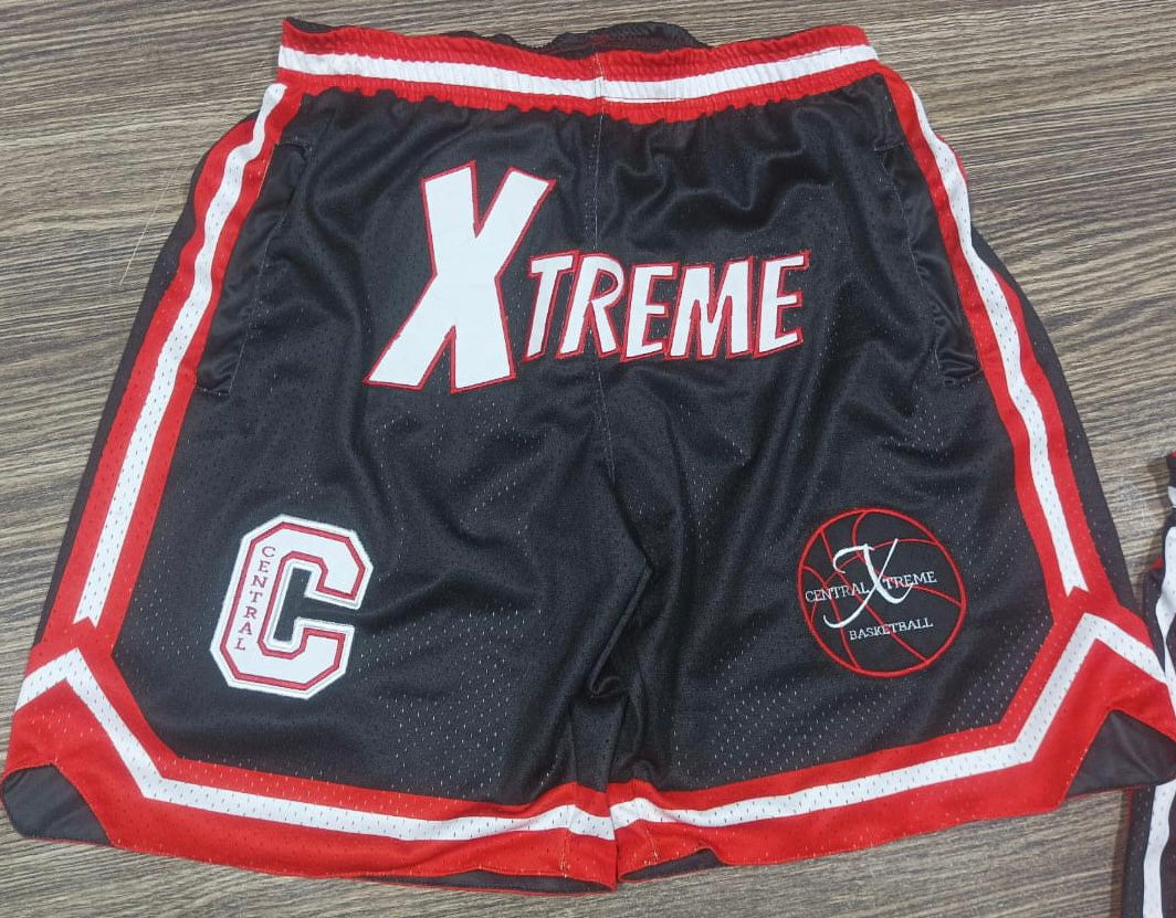 Central Xtreme Black Shorts