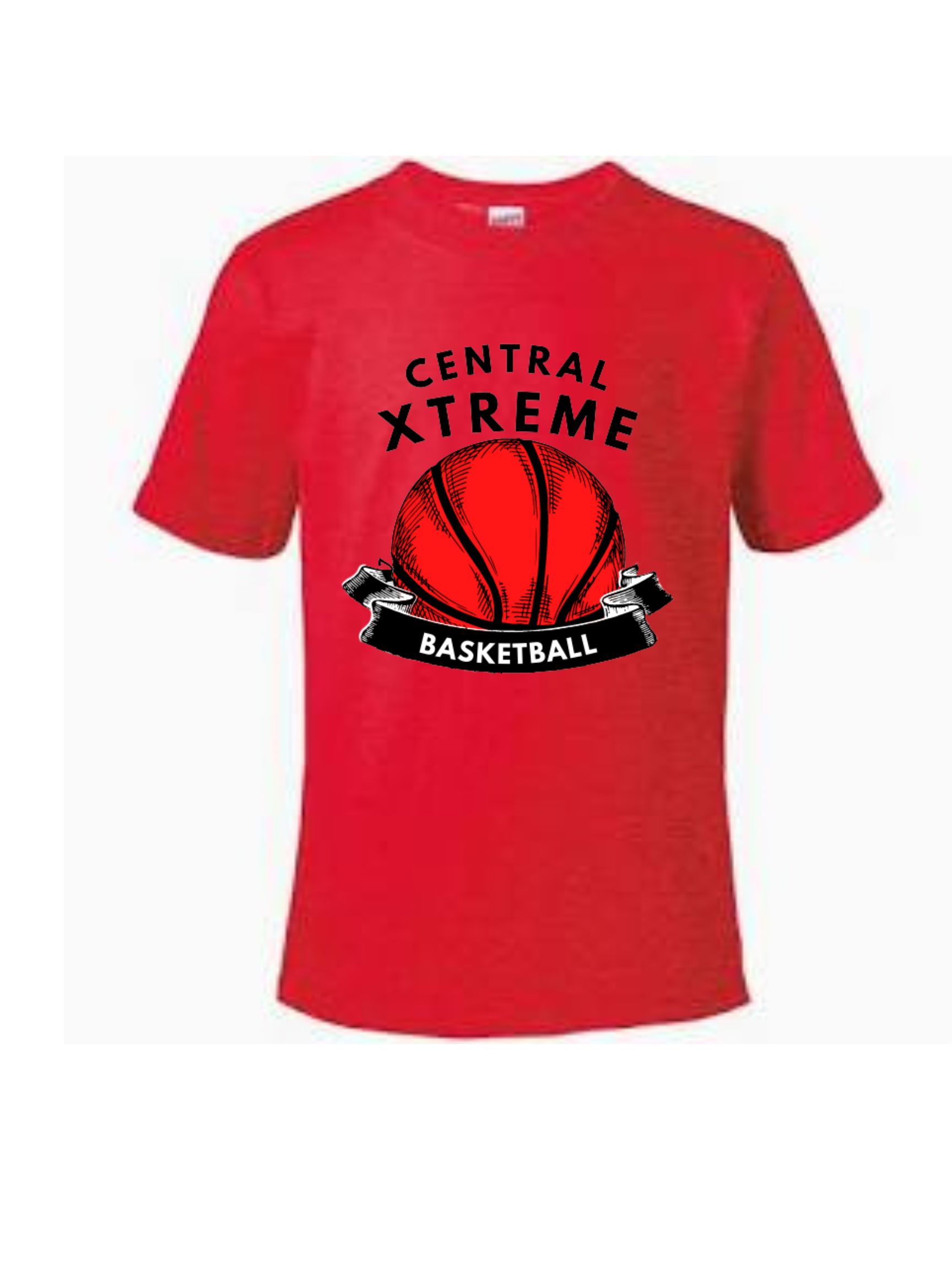 Central Xtreme Red Short Sleeve T-Shirt
